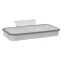 Suport cu capac pentru saci menajeri, 23.5 x 3 x 11 cm