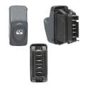 Comutator Mecanism ridicare geam Renault Kangoo 1998-2002, Clio 2 1998-2001 , Scenic 09.1999-06.2003, buton geamuri electrice 7700410151 cu 6 pini Kft Auto