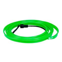 Fir cu lumina ambientala pentru auto , neon ambiental flexibil 1 M Verde
