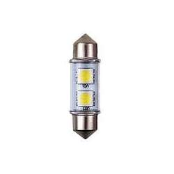 Bec Led - 2SMD 12V sofit T11x36mm soclu SV8,5-8 2buc - Alb - eChilipir