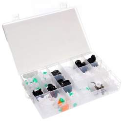 Set 160 clipsuri auto Tagred de fixare, 12 modele, cu cutie organizator, compatibil Audi TGD13-TA1150