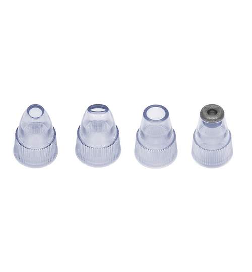 Aparat de curatare faciala reglabil pentru puncte negre, pori sau acnee + 4 Capete si Cablu USB