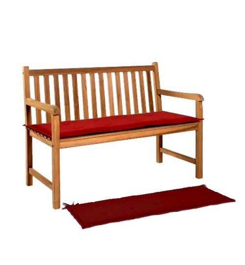 Perna de sezut pentru banca 100 cm lungime x 40 cm latime, culoare Visiniu