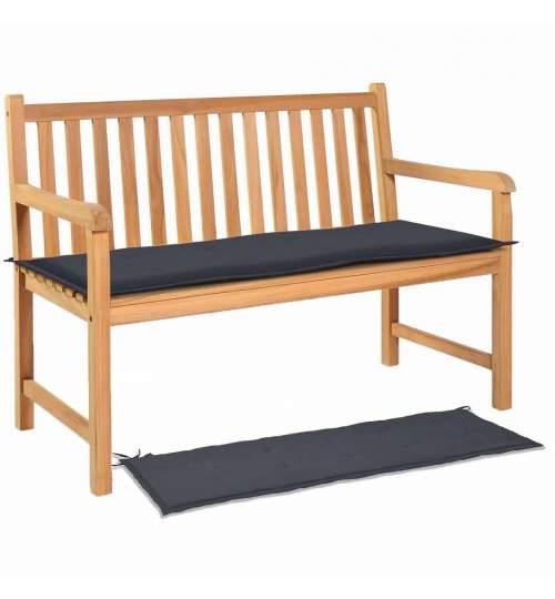 Perna de sezut pentru banca 75 cm Lungime x 40 cm latime, culoare Negru