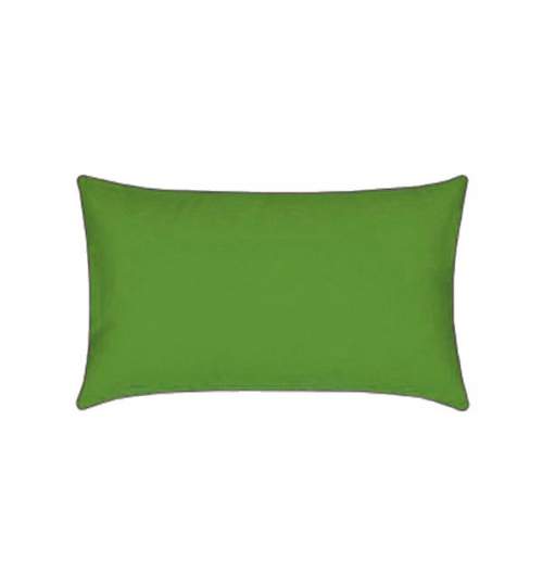 Perna decorativa dreptunghiulara Mania Relax, din bumbac, 50x70 cm, culoare verde