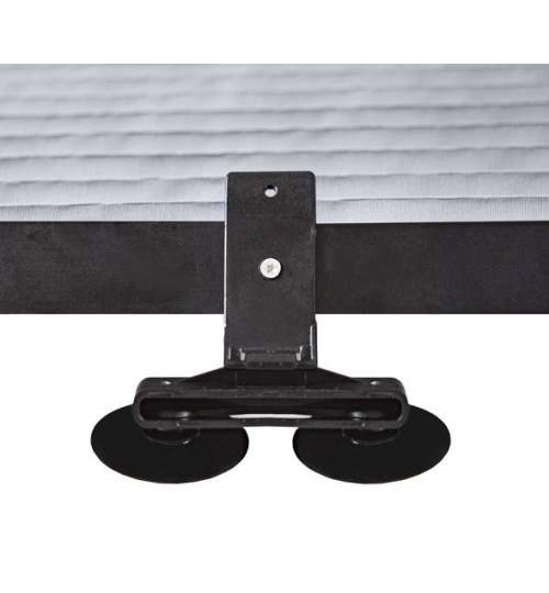 Parasolar auto universal retractabil, pentru parbriz sau luneta, protectie UV, 150x65 cm, gri