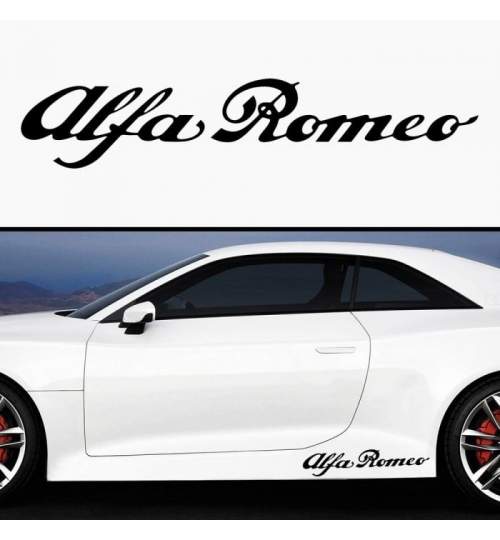 Sticker prag ALFA ROMEO (set 2 buc) ManiaStiker