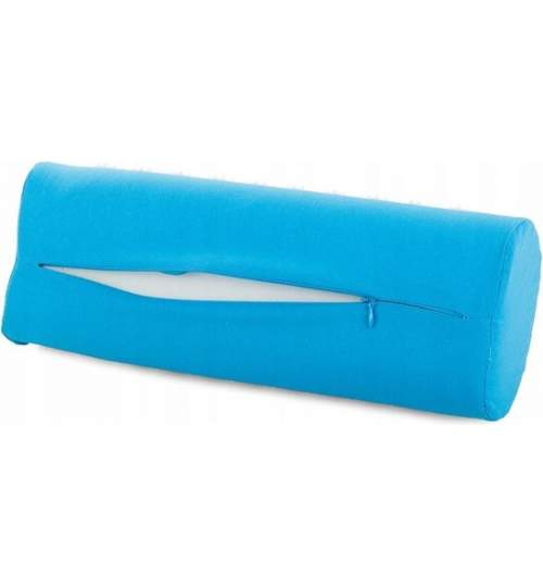Perna de masaj cu presopunctura, acupunctura, dimensiune 38x14 cm, albastru
