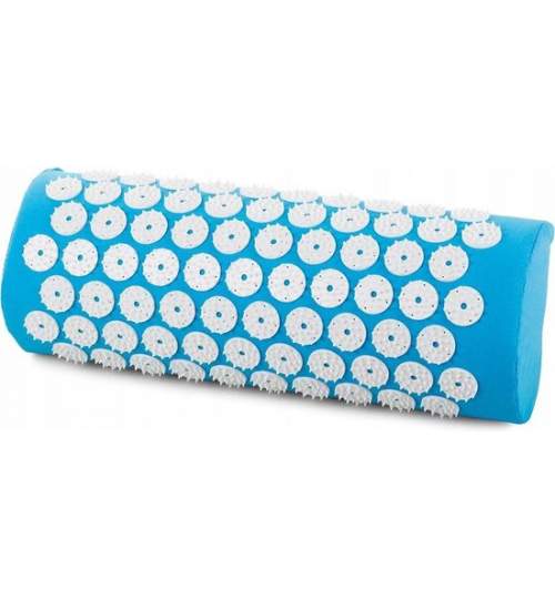 Perna de masaj cu presopunctura, acupunctura, dimensiune 38x14 cm, albastru