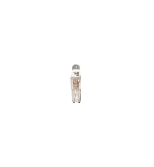 Bec tip LED 12V soclu plastic T5 W2x4,6d 2buc - Curcubeu - eChilipir