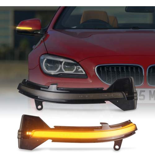 Lampi LED semnalizare OGLINDA dinamica compatibila BMW F20, F21, F22, F30, F31, F32, F33, F34, F35, F36 COD: OR-5004D-1 MRA36-190521-6