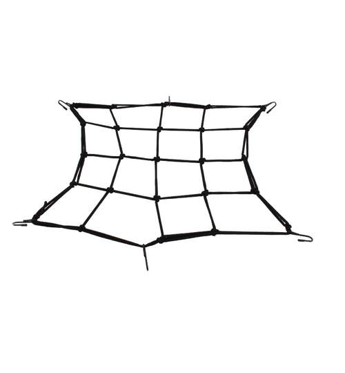 Plasa de depozitare durabila cu cârlige 60 x 60 cm lungime întinsa