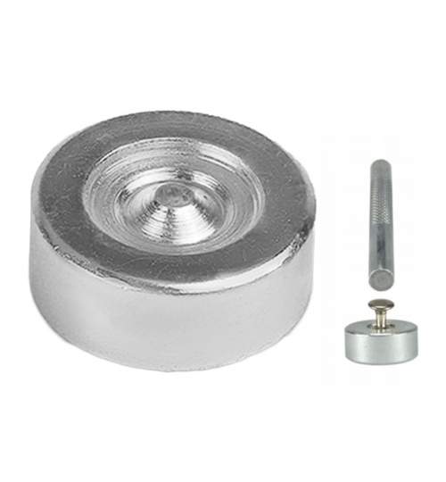 Instrument pentru instalarea niturilor metalice, cu 40 de nituri incluse