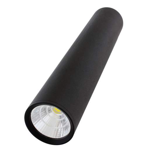 Lampa Led decorativa cu Tub, Suspendata, Putere 8w, Lungime Maxima 100 cm, culoare Negru