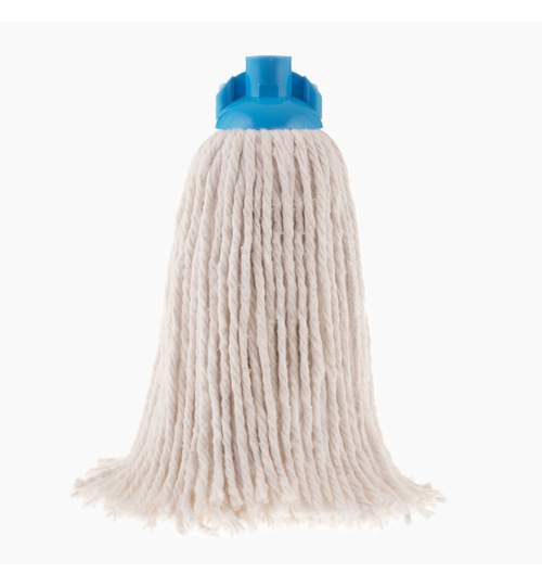 Mop din Bumbac 250g cu Coada Metalica Detasabila 110cm