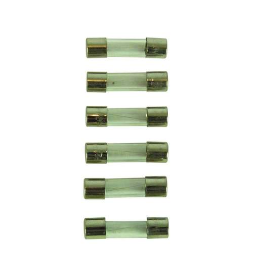 Set 6 sigurante auto Carpoint de sticla 2A , lungime 20 mm , pentru radio Kft Auto