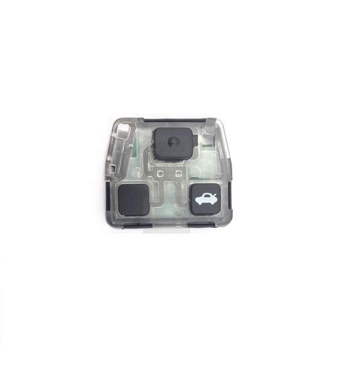 3 butoane pentru carcasa cheie auto TO-123, compatibil cheie Toyota AllCars