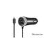 Incarcator auto cu 2 USB si cablu Lightning pentru iPhone sau iPad, 2.4A