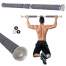 Bara tractiuni telescopica, manere ergonomice, lungime 62-100 cm, din otel, cu kit montare inclus, gri