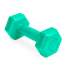 Set 2 Gantere pentru fitness sau antrenament, din cauciuc, 2x0.5 kg, culoare verde