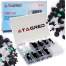 Set 290 clipsuri auto Tagred de fixare, 12 modele, cu cutie organizator, compatibil BMW TGD13-TA1147