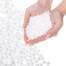 Perle decorative de zapada artificiala, 40g, alb