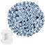 Instalatie luminoasa de Craciun 120 LED-uri, lungime totala 9m , 8 functii, 3x baterii AA, culoare alb rece