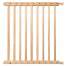 Poarta de Siguranta Extensibila, Lemn de Pin, 66-117 cm, pentru usi sau scari, natur