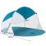 Cort pentru Plaja Semi-Deschis, pliabil, sistem Pop-up, protectie UV, 190x120x90 cm, albastru/alb