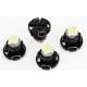 SET T4.7, 1 LED 5050 SMD 12V, Culoare ALBASTRU. Produs LUX ManiaCars