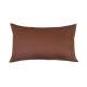 Perna decorativa dreptunghiulara, 50x30 cm, plina cu Puf Mania Relax, culoare maro