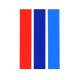 Sticker auto pentru grila aer model BMW ///M Power (3 buc - 35cm x 7cm) ManiaStiker