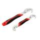 Set 2 chei multifunctionale universale, 9- 32 mm, rosu/negru