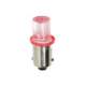 Bec tip LED 24V poz semn bord soclu metal T4W BA9s 2buc - Rosu - eChilipir