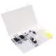 Set 345 clipsuri auto Tagred de fixare, 12 modele, cu cutie organizator, compatibil Peugeot TGD13-TA1142