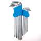 Set chei TORX Allen tip L Tagred, otel CR-V, T15-T55, 9 piese TGD13-TA1048