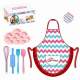 Set accesorii bucatarie Junior Chef 7 bucati, multicolor