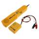 Kit de identificare a firelor, instalare/intreruperi, RING-/TIP+, conectori RJ-11 si cleme tip crocodil, galben